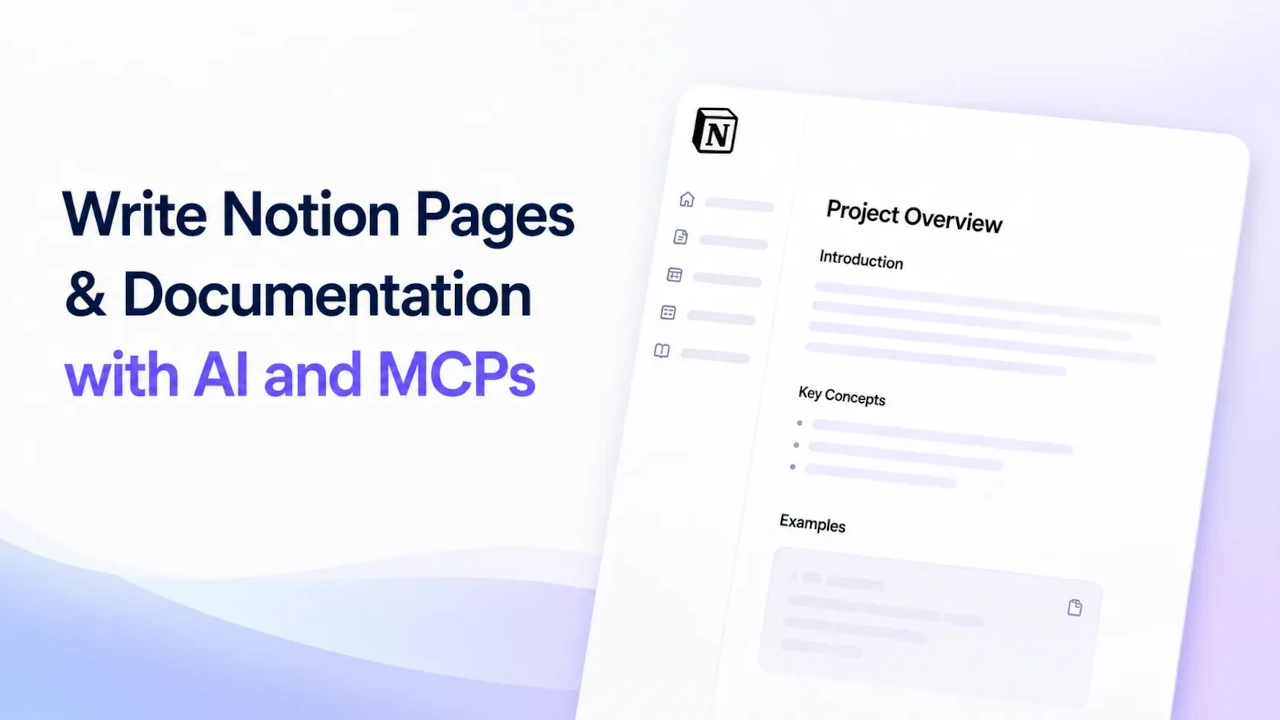 Creating notion docs with AI